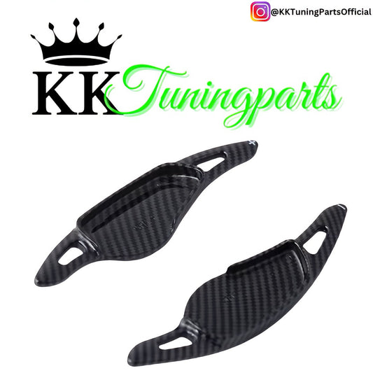 Performance Alu Schaltwippen / Paddles carbon - passend für BMW G20 G21 G22 G23 G26 G30 G31 G32 G11 G12 G14 G15 G16 G01 G02 G05 G06 G07 X3 X4 X5 X6