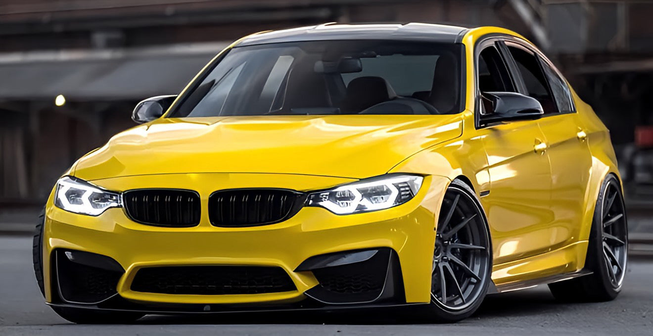 Performance Spiegelcover - Carbonlook - passend für BMW F80 F82 F83 F87 M2 M3 M4