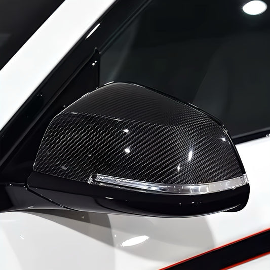 Performance Spiegelcover - Echt Carbon - passend für BMW F20 F21 F22 F23 F30 F31 F34 F32 F33 F36 F87 M2 E84 i3