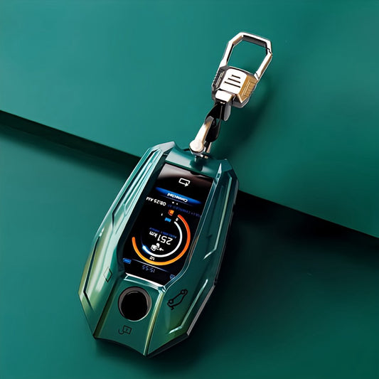 BMW Schlüsselcover / Hülle - Grün - passend für G30 G31 G32 G11 G12 G01 G02 G05 G07
