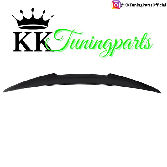 Performance Spoiler passend für BMW F30 F35 F80 - Schwarz Hochglanz