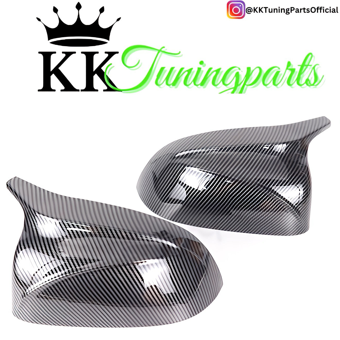 Performance Spiegelcover - Carbonlook - passend für BMW X3 G01 X4 G02 X5 G05 X6 G06 X7 G07