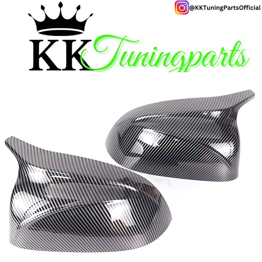 Performance Spiegelcover - Carbonlook - passend für BMW X3 G01 X4 G02 X5 G05 X6 G06 X7 G07