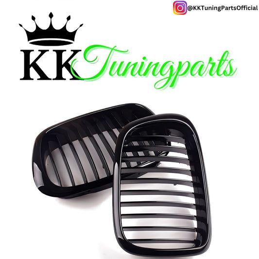 Performance Kühlergrill / Nieren - Schwarz Hochglanz - passend für BMW E39 Limousine Touring