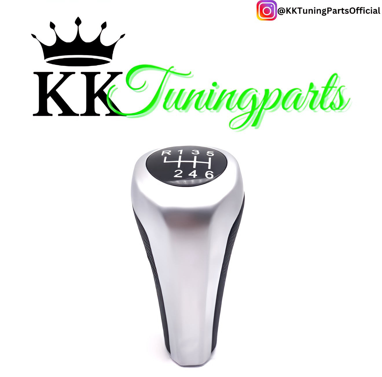 Performance Schaltknauf - Silber - passend für BMW E30 E36 E39 E46 E60 E90 E92 E82 E88