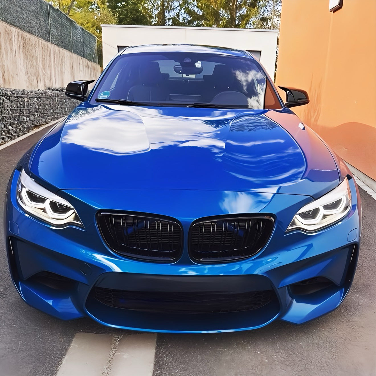 Performance Spiegelcover - Carbonlook - passend für BMW F20 F21 F22 F23 F30 F31 F34 F32 F33 F36 F87 M2 E84 i3
