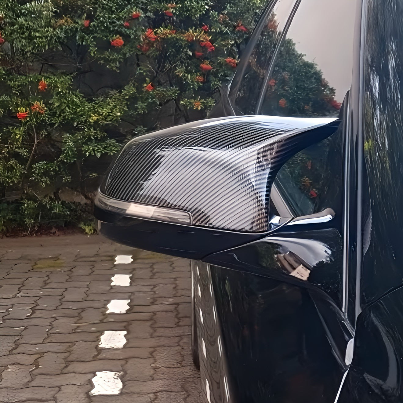 Performance Spiegelcover - Carbonlook - passend für BMW F10 F11 F18 F07 F06 F12 F13 F01 F02