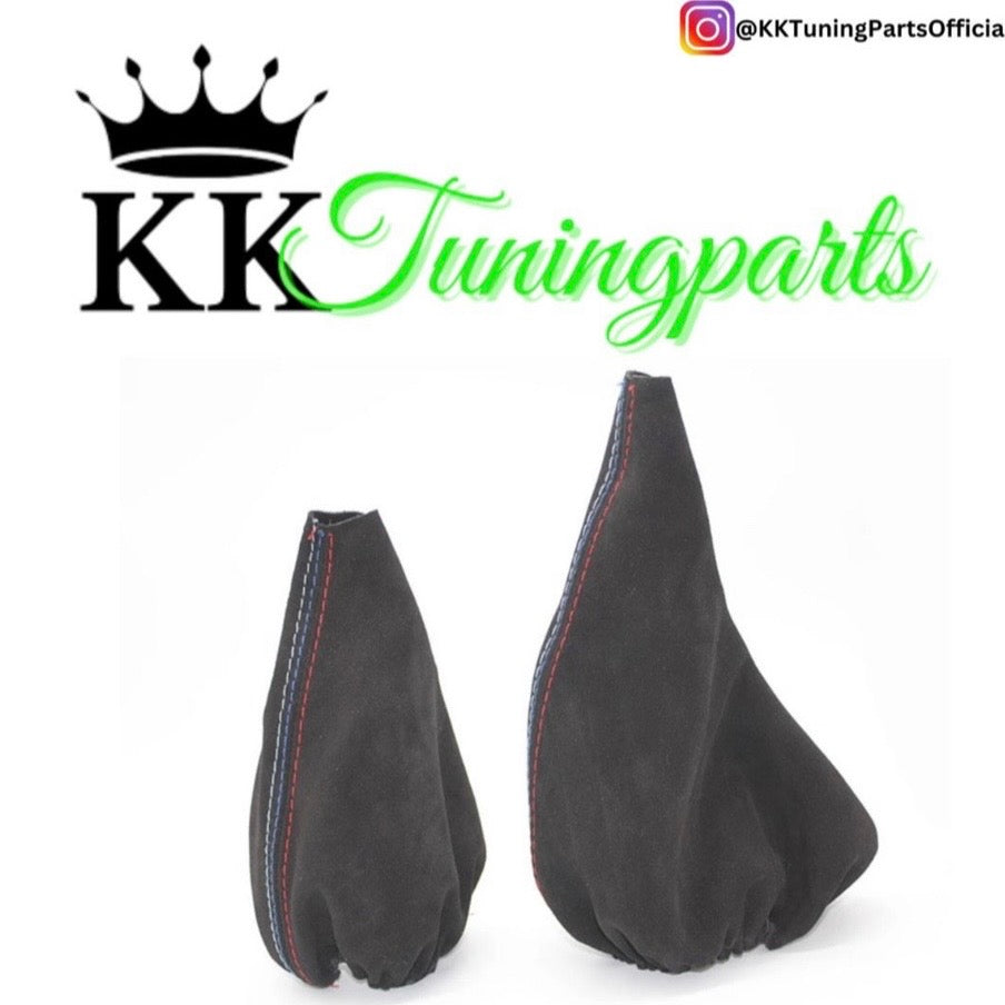 Performance Schaltsack Handbremssack Manschetten - Alcantara - passend für BMW E30 E36 E39 E46 E60 E61 E90 E91 E92 E93 E81 E82 E87 E88 F10 F30