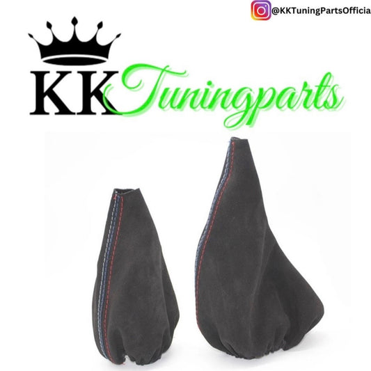 Performance Schaltsack Handbremssack Manschetten - Alcantara - passend für BMW E30 E36 E39 E46 E60 E61 E90 E91 E92 E93 E81 E82 E87 E88 F10 F30
