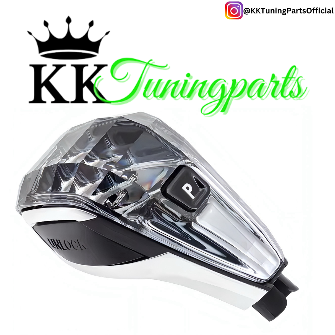 Performance Kristall Wahlhebel - 3 - 3er Set inkl. iDrive & Start- Knopf passend für BMW G20 G21 G28 3er