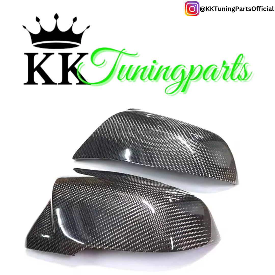 Performance Spiegelcover - Schwarz Hochglanz - passend für BMW F48 X1 F39 X2 G29 Z4 F52 F40 Toyota Supra