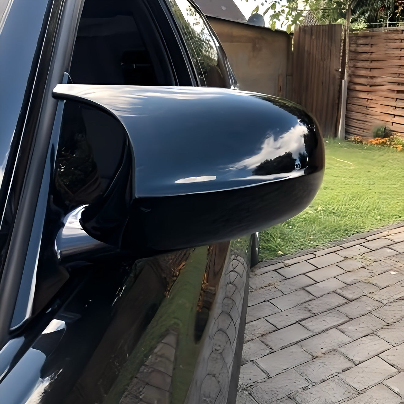 Performance Spiegelcover - Schwarz Hochglanz - passend für BMW E90 E91 E92 E93 E81 E82 E87 E88 LCI Facelift