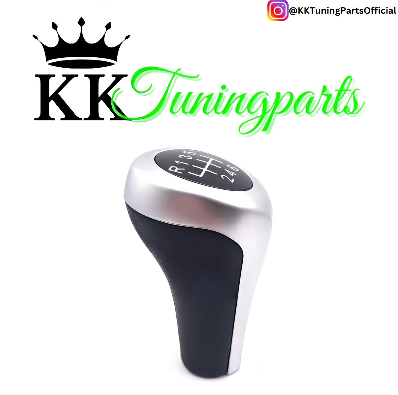 Performance Schaltknauf - Silber - passend für BMW E30 E36 E39 E46 E60 E90 E92 E82 E88