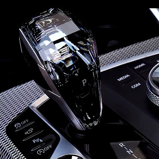 Performance Kristall Wahlhebel - 3 - 3er Set inkl. iDrive & Start- Knopf passend für BMW G20 G21 G28 3er