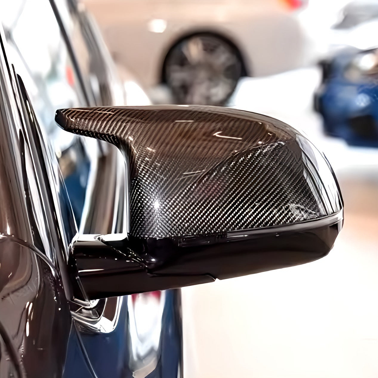 Performance Spiegelcover - Echt Carbon - passend für BMW X3 G01 X4 G02 X5 G05 X6 G06 X7 G07