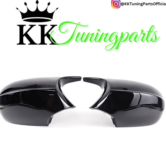 Performance Spiegelcover - Schwarz Hochglanz - passend für BMW E90 E91 E92 E93 E81 E82 E87 E88 LCI Facelift