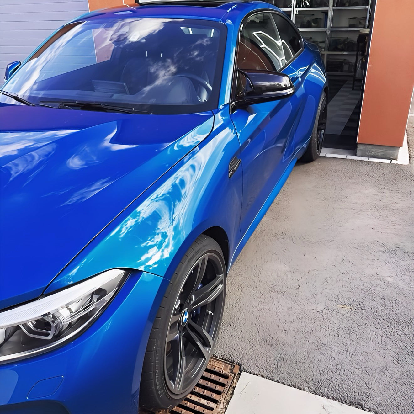 Performance Spiegelcover - Schwarz Hochglanz - passend für BMW F20 F21 F22 F23 F30 F31 F34 F32 F33 F36 F87 M2 E84 i3