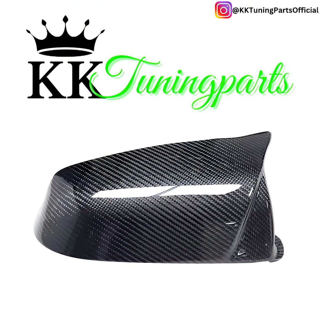 Performance Spiegelcover - Echt Carbon - passend für BMW F07 F10 F11 F06 F12 F13 F01 F02 F03 F04 E60 E61 E62 E63 E64