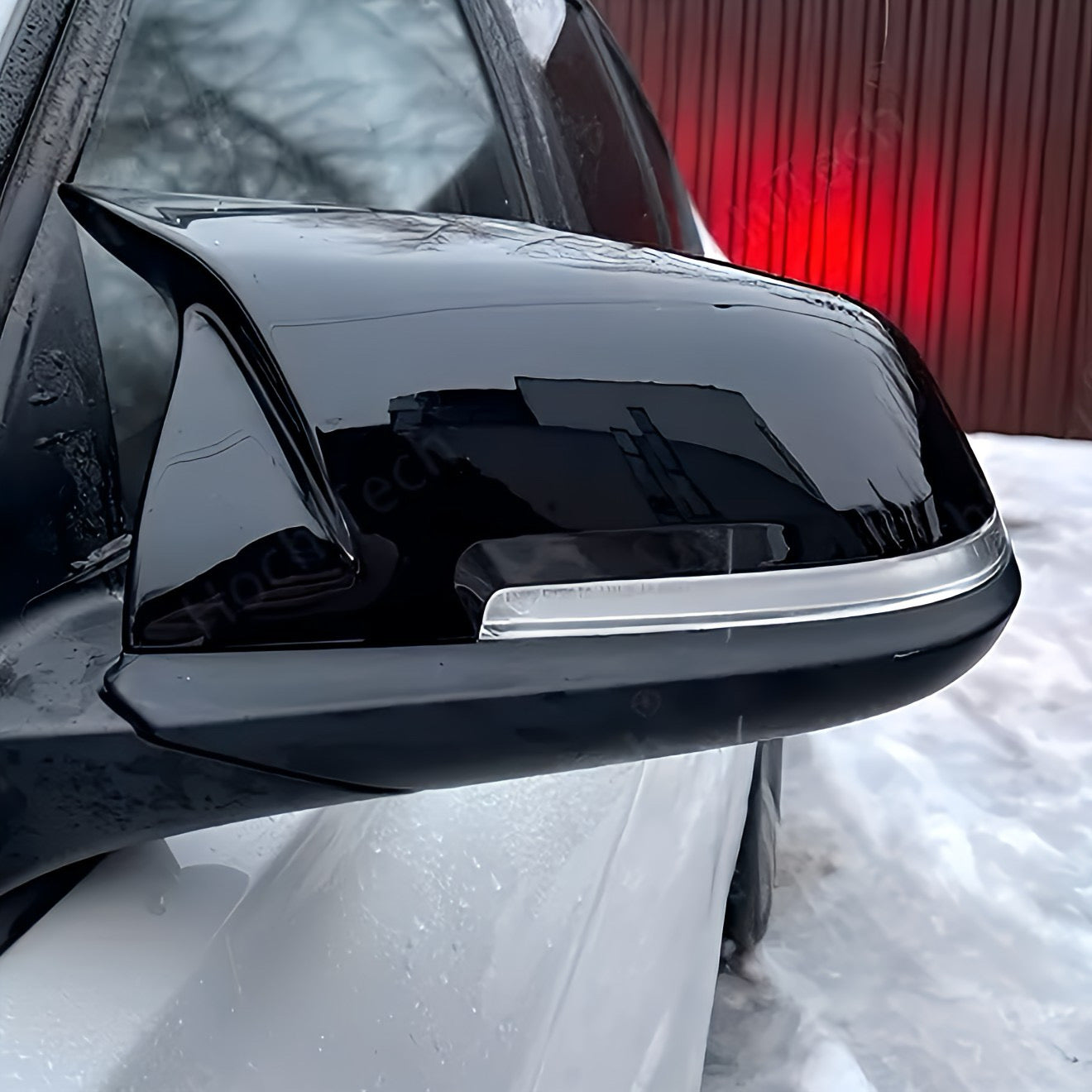 Performance Spiegelcover - Schwarz Hochglanz - passend für BMW F20 F21 F22 F23 F30 F31 F34 F32 F33 F36 F87 M2 E84 i3
