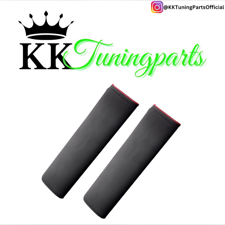 Performance 2er Set Gurtpolster Schutz - Alcantara - passend für BMW E30 E36 E39 E46 E60 E90 E92 E82 E88 F10 F30