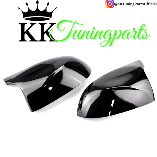 Performance Spiegelcover - Schwarz Hochglanz - passend für BMW X3 F25 X4 F26 X5 F15 X6 F16