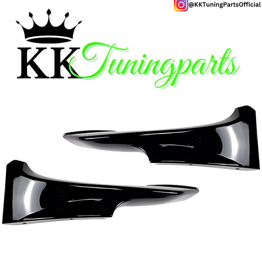 Performance Flaps / Splitter - Schwarz Hochglanz - passend für BMW E92 E93 LCI Facelift