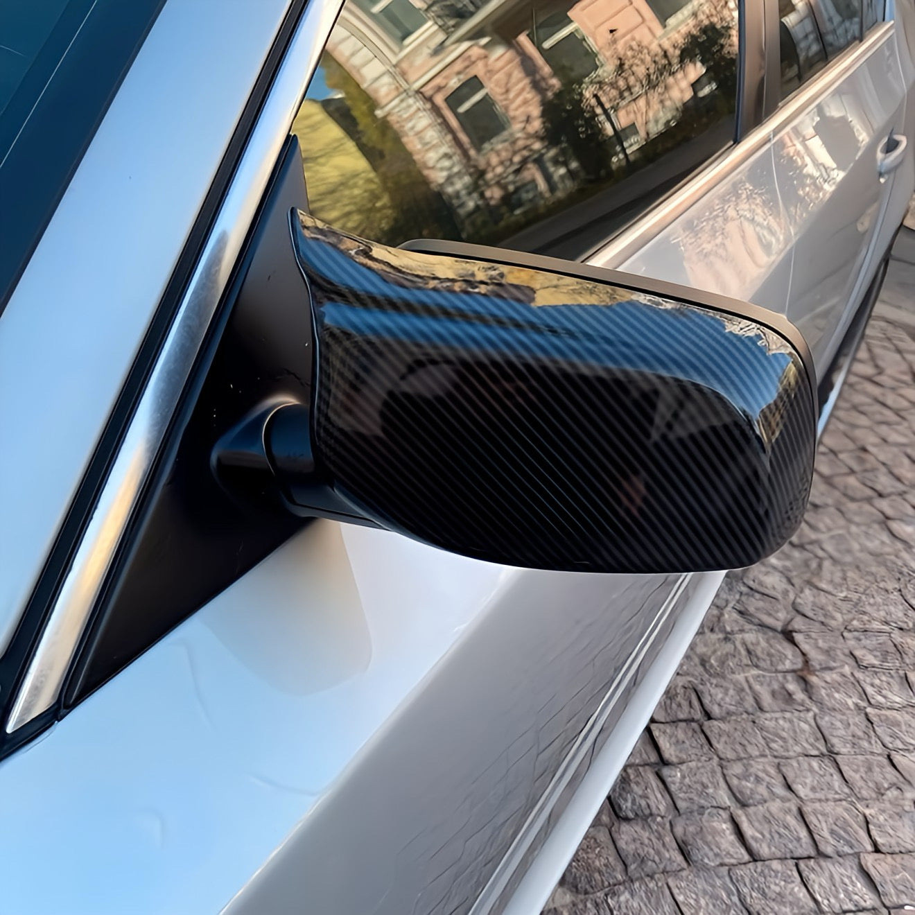 Performance Spiegelcover - Carbonlook - passend für BMW E60 E61 E63 E64