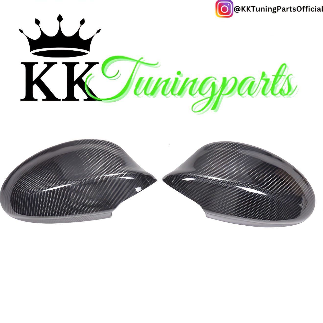 Performance Spiegelcover - Echt Carbon - passend für BMW E90 E91 E92 E93 E81 E82 E87 E88 PreLCI VorFacelift