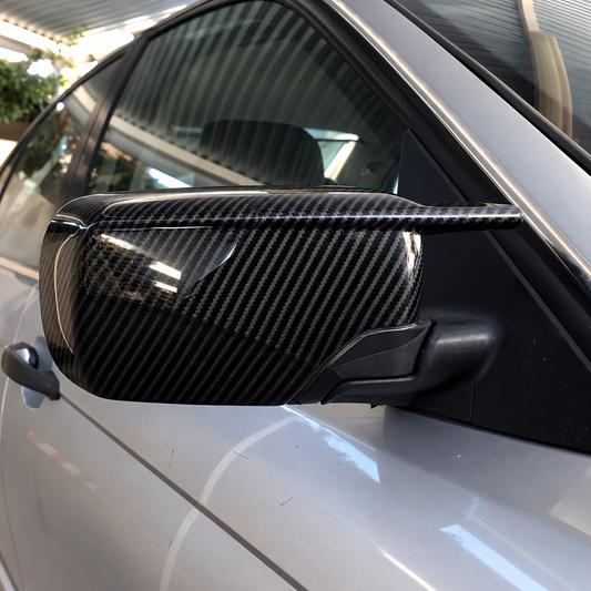 Performance Spiegelkappen passend für BMW E46 E39 – Carbonoptik