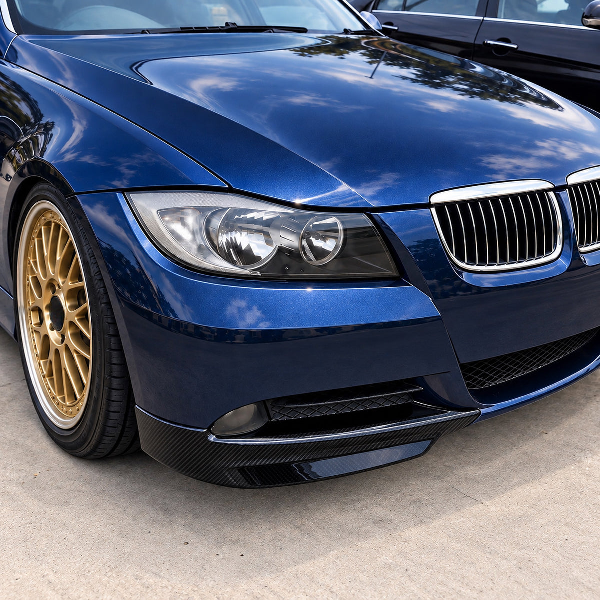 Performance Front Flaps passend für BMW E90 E91 Pre-LCI – Carbonoptik