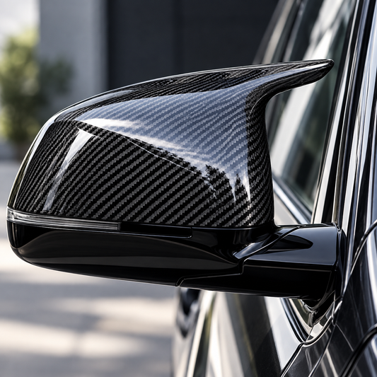 Performance Spiegelkappen passend für BMW G01 G02 G05 G06 G07 G08 – Carbonoptik