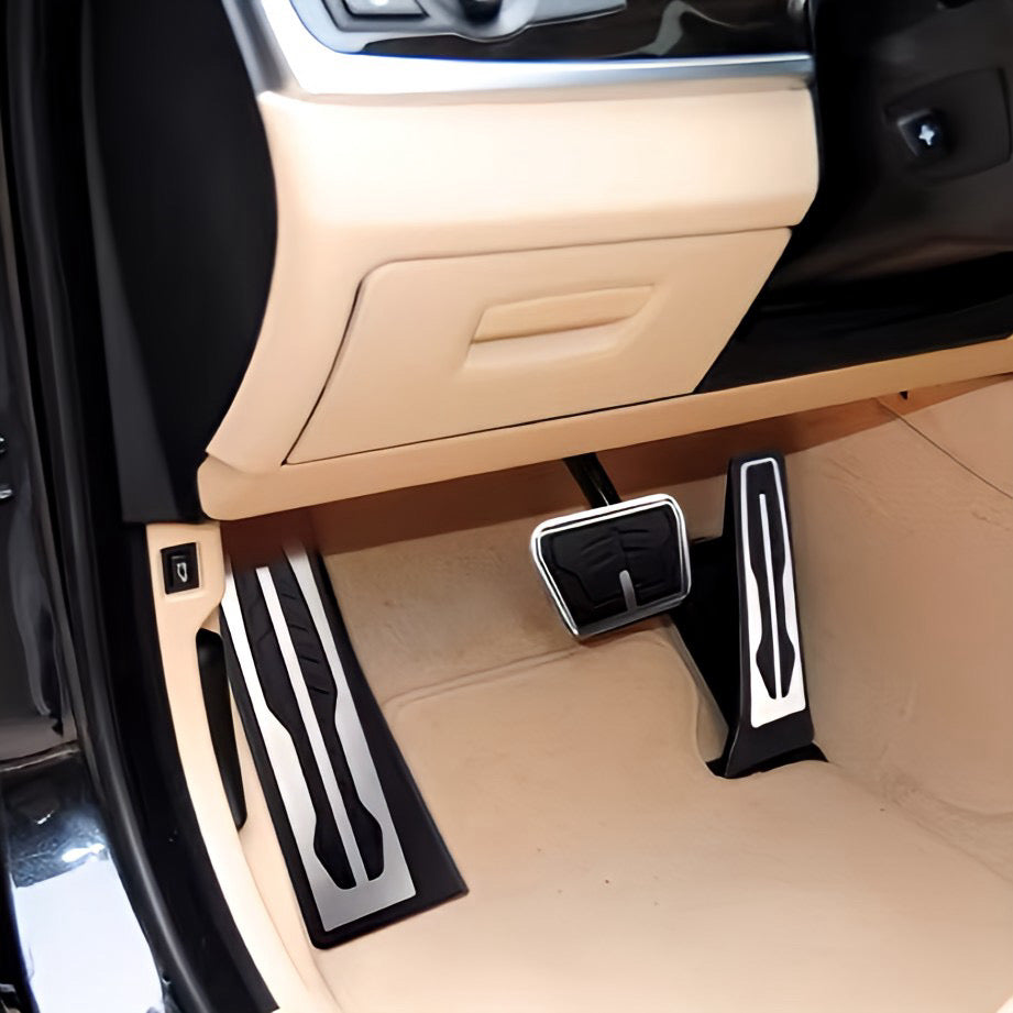 Performance Schalter Pedale - Schwarz - passend für BMW F10 F11 F18 F07 F06 F12 F13 F01 F02 F03 F04 F25 F26 E65 E66 E83 X3