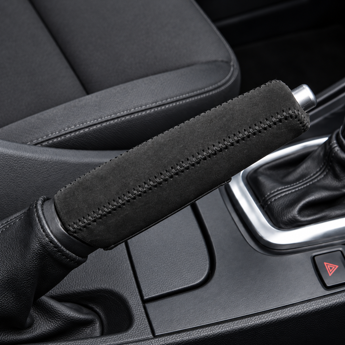 Handbremscover / Handbremsgriff passend für BMW E30 E36 E46 E90 E92 F20 F30 F32 E39 E60 F10 E84 E83 E53 E70 Z3 Z4 - Alcantara
