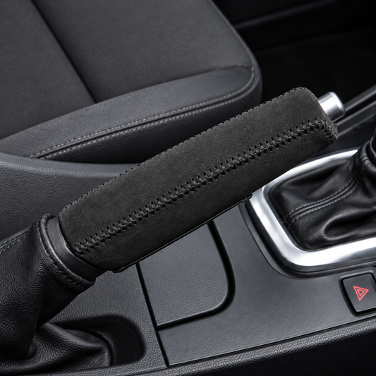 Handbremscover / Handbremsgriff passend für BMW E30 E36 E46 E90 E92 F20 F30 F32 E39 E60 F10 E84 E83 E53 E70 Z3 Z4 - Alcantara