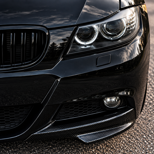 Performance Front Flaps passend für BMW E90 E91 LCI M-Paket – Carbonoptik