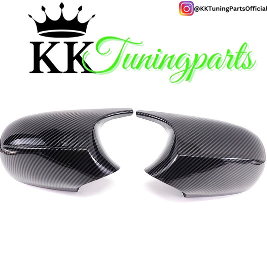 Performance Spiegelcover - Carbonlook - passend bei BMW E90 E91 E92 E93 E81 E82 E87 E88 LCI Facelift