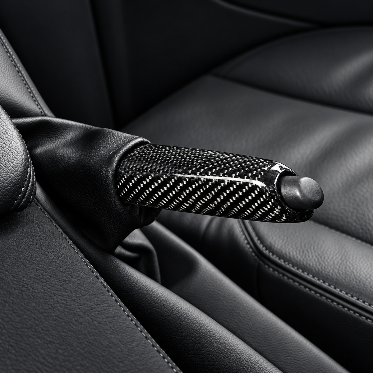 Handbremscover / Handbremsgriff passend für BMW E30 E36 E46 E90 E92 F20 F30 F32 E39 E60 F10 E84 E83 E53 E70 Z3 Z4 - Echt Carbon