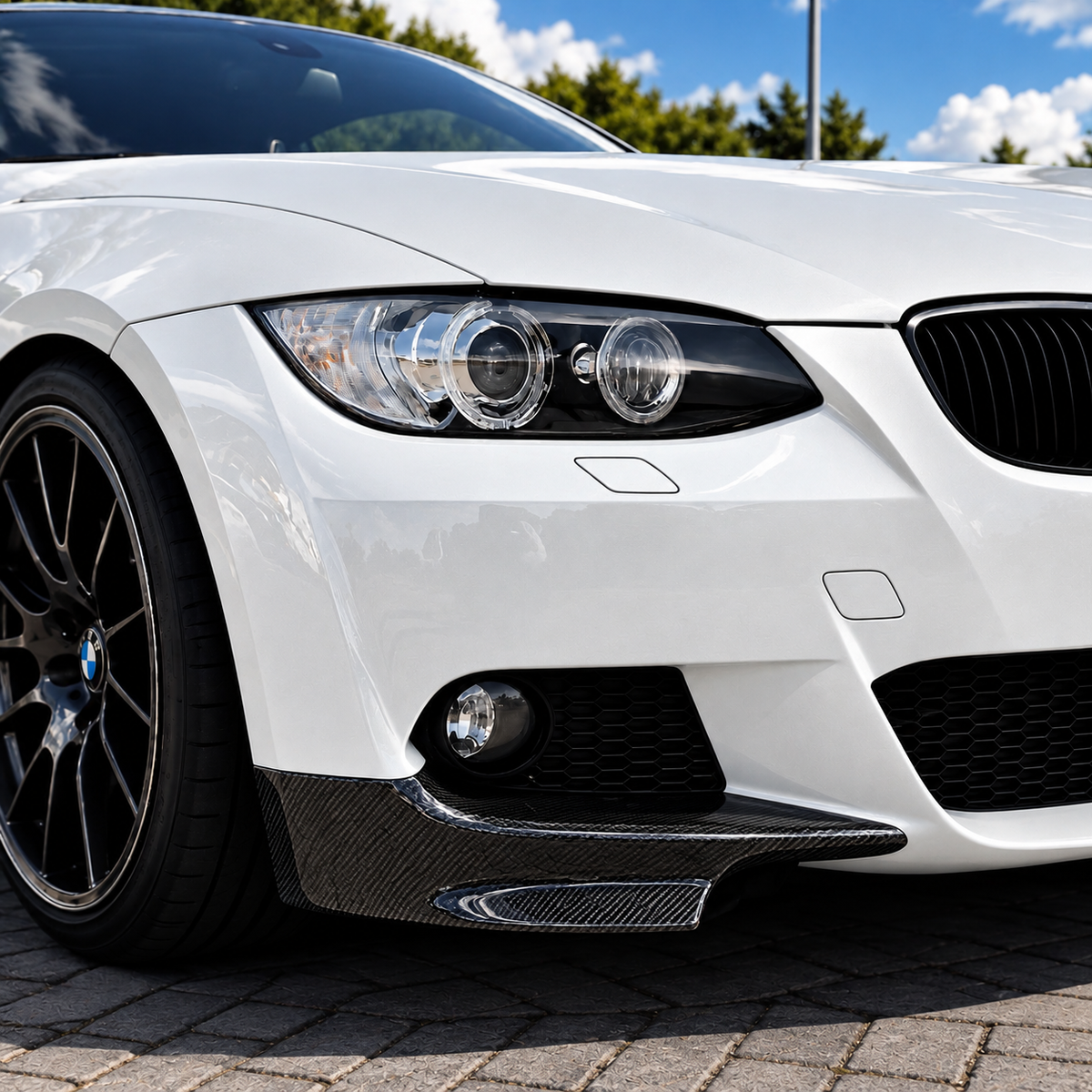 Performance Front Flaps passend für BMW E92 E93 M-Paket – Carbonoptik