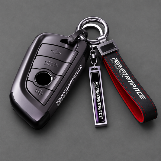 Schlüsselhülle Schlüsselcover passend für BMW F40 F44 G42 G20 G21 G22 G23 G30 G31 F90 G11 G12 G14 G15 G16 F48 F39 G01 G02 G05 G06 G07 G29 – Anthrazit