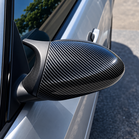 Performance Spiegelkappen passend für BMW E81 E87 E82 E88 E90 E91 E92 E93 Pre-LCI – Carbonoptik