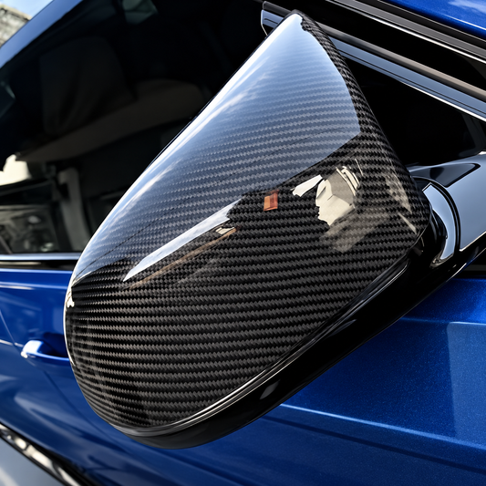 Performance Spiegelkappen passend für BMW F25 F26 F15 F16 – Echt Carbon