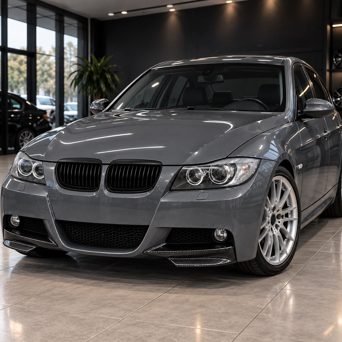 Performance Front Flaps passend für BMW E90 E91 Pre-LCI M-Paket – Carbonoptik