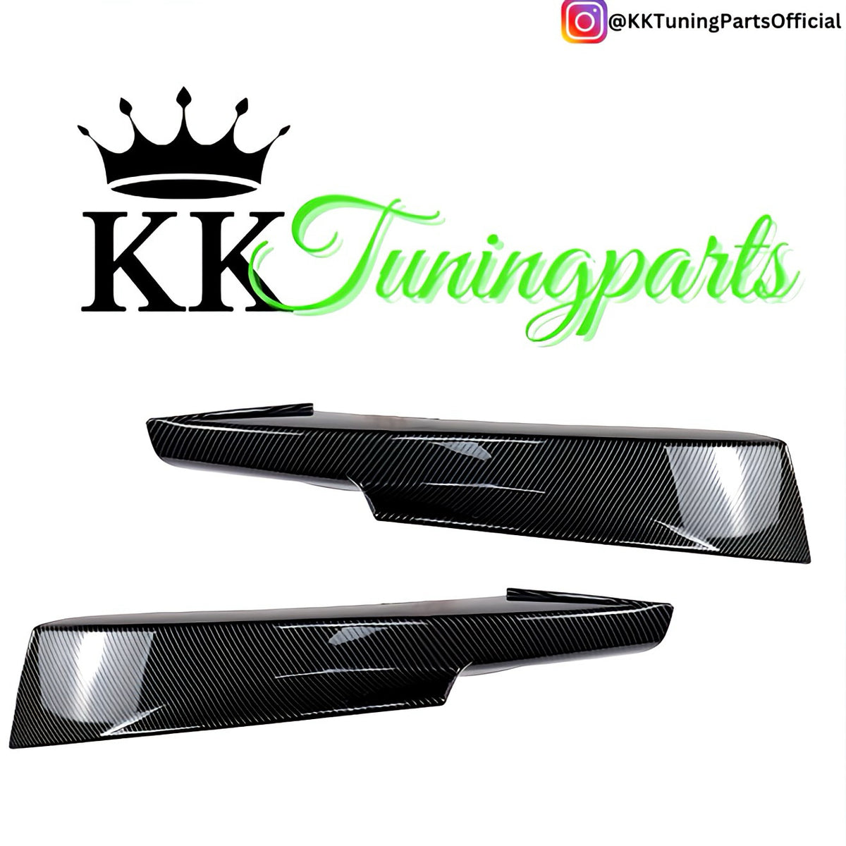 Performance Front Flaps passend für BMW E90 E91 LCI M-Paket – Carbonoptik