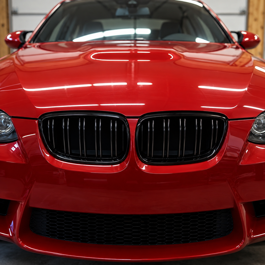 Performance Kühlernieren passend für BMW E92 E93 M3 Pre-LCI – Schwarz Hochglanz