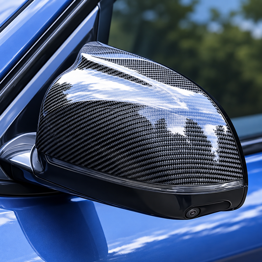 Performance Spiegelkappen passend für BMW G01 G02 G05 G06 G07 G08 – Echt Carbon