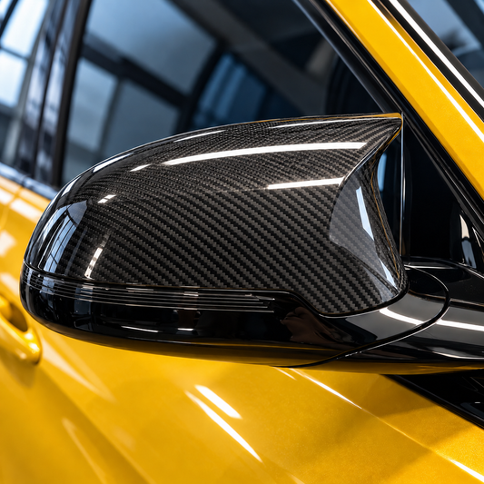 Performance Spiegelkappen passend für BMW F87 F80 F82 F83 – Echt Carbon