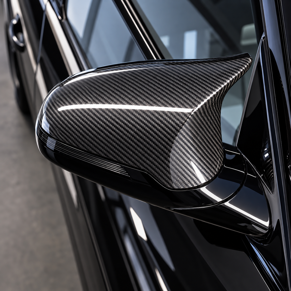Performance Spiegelkappen passend für BMW F87 F80 F82 F83 – Carbonoptik