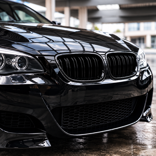 Performance Kühlernieren passend für BMW E60 E61 M5 – Schwarz Hochglanz