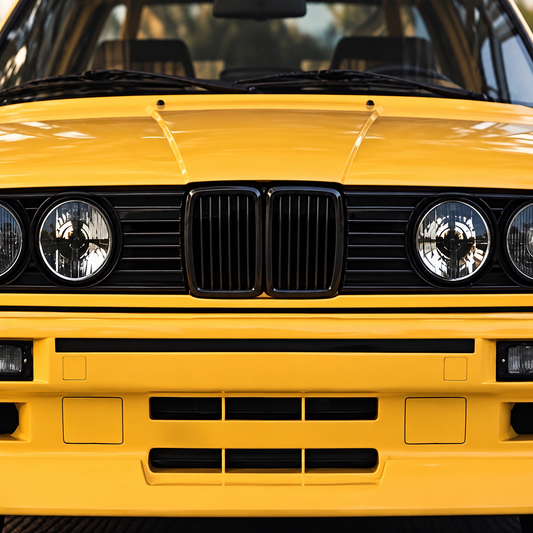 Performance Kühlernieren passend für BMW E30 – Schwarz Hochglanz