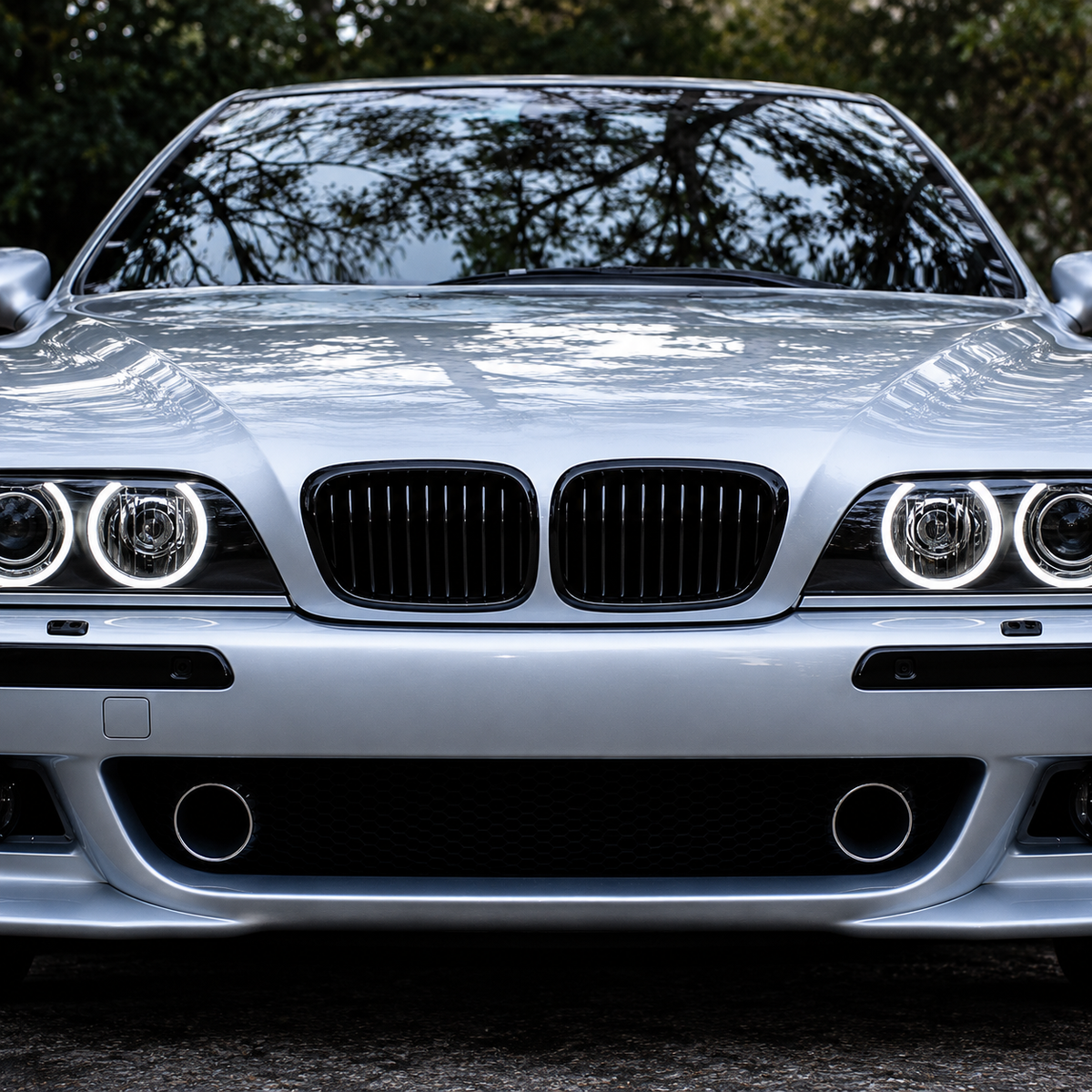 Performance Kühlernieren passend für BMW E39 M5 – Schwarz Hochglanz